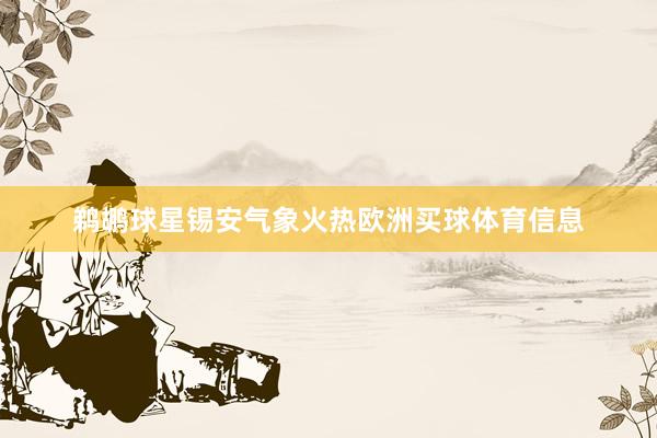 鹈鹕球星锡安气象火热欧洲买球体育信息