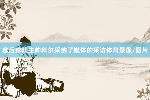 赛后球队主帅科尔采纳了媒体的采访体育录像/图片