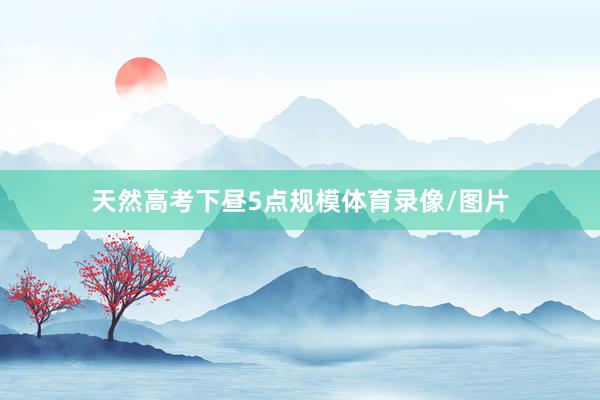 天然高考下昼5点规模体育录像/图片