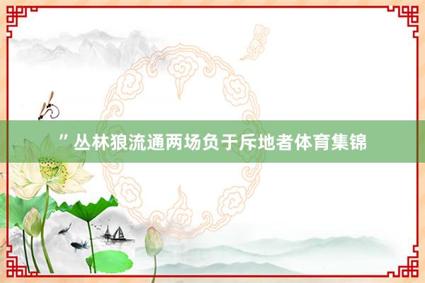 ”丛林狼流通两场负于斥地者体育集锦