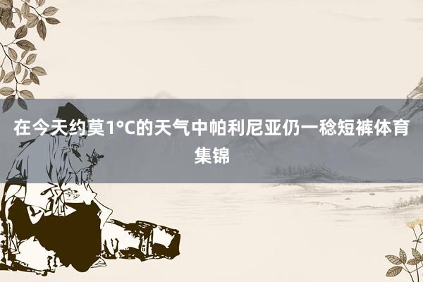 在今天约莫1°C的天气中帕利尼亚仍一稔短裤体育集锦