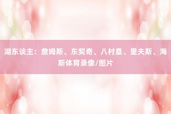 湖东谈主：詹姆斯、东契奇、八村塁、里夫斯、海斯体育录像/图片